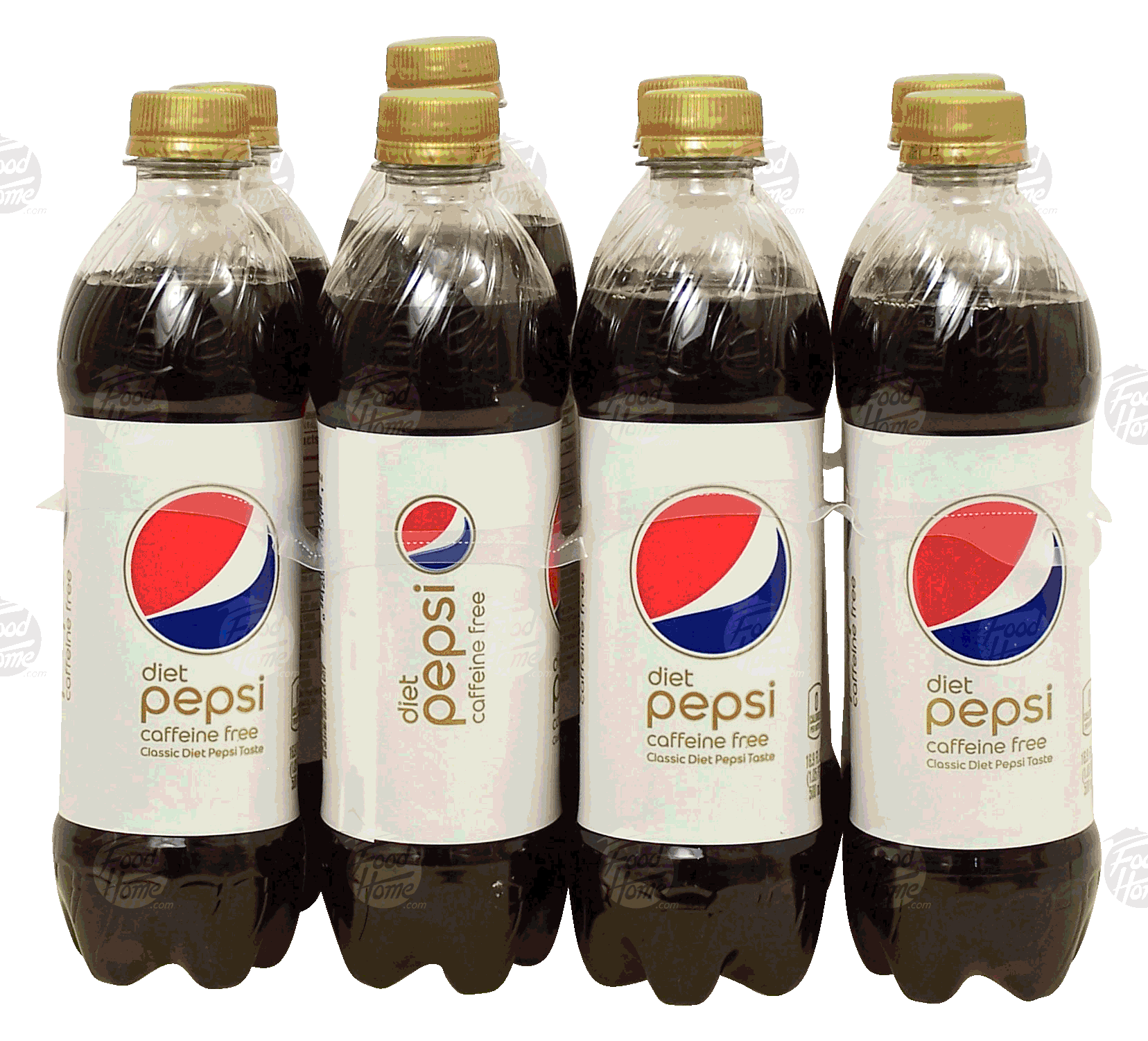 Diet Pepsi  cola carbonated soda, caffeine free, 16.9-fl. oz. Full-Size Picture